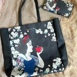 Disney × Cath Kidston Snow White Tote & Wallet Set – Rare Limited Edition